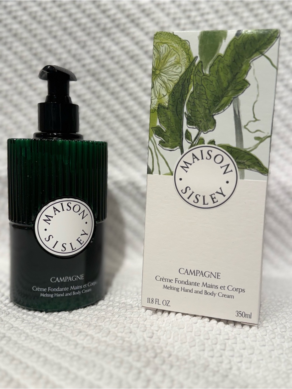 Maison Sisley Campagne Melting Hand and Body Cream 🌿 350ml FULL SIZE 2026!